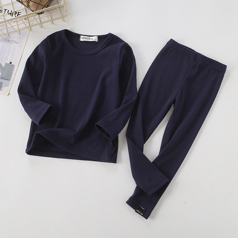 Pyjama épais à manches longues pour enfants, nouvelle collection automne-hiver