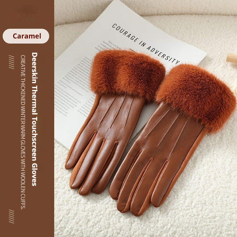 Gants en cuire pour Femmes Tendances Mode