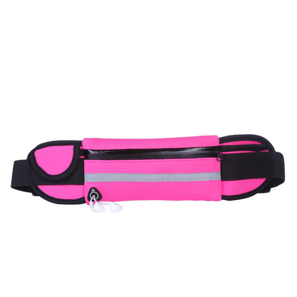Sac banane de fitness avec poche, ceinture fine pour course à pied, jogging, randonnée, cyclisme, entraînement, sport, salle de sport parfait pour toute vos activités.