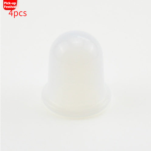 Ventouses en silicone pour soins de santé, réservoir, ventouses sous vide, méridien, soins de santé, ventouses transparentes, taille moyenne