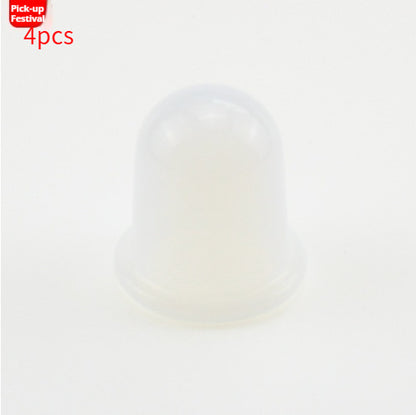 Ventouses en silicone pour soins de santé, réservoir, ventouses sous vide, méridien, soins de santé, ventouses transparentes, taille moyenne