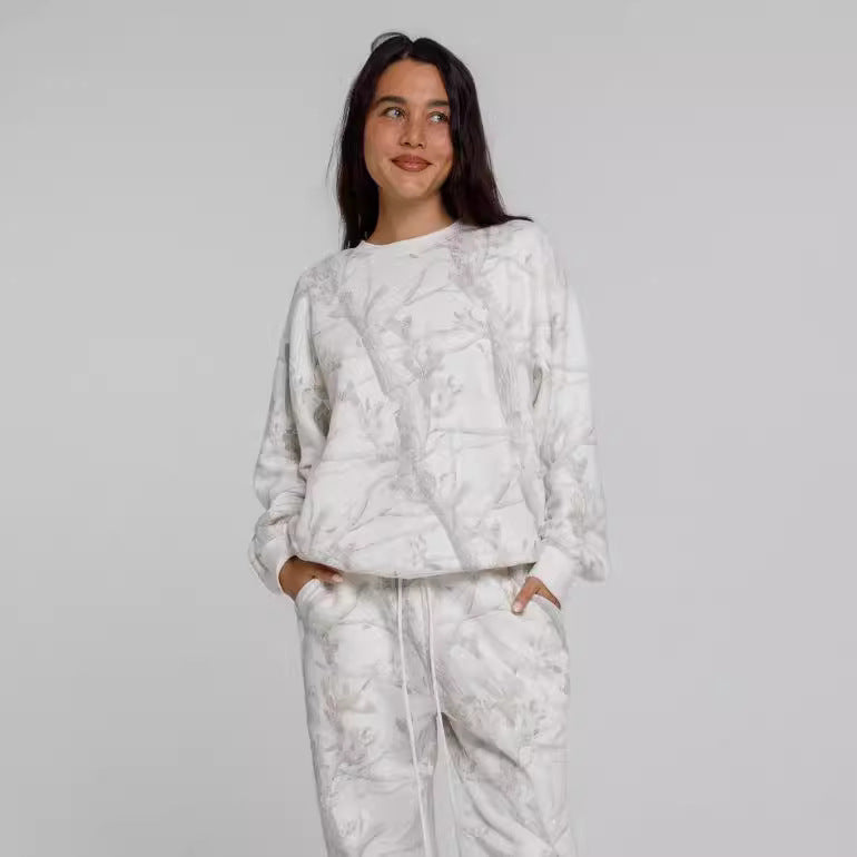 Notre ensemble 2 pièces style camouflage très cozy. Lousse et confortable ,une tenue a porté tout les jours ✨️