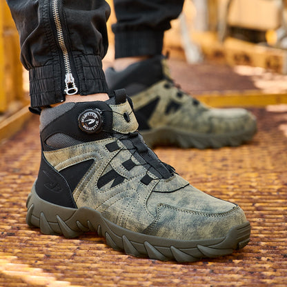 Mens Lightweight Comfortable And Safety Work Boots