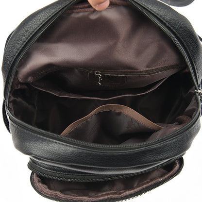 New Women's Backpack PU Soft Leather Textured Casual And Lightweight