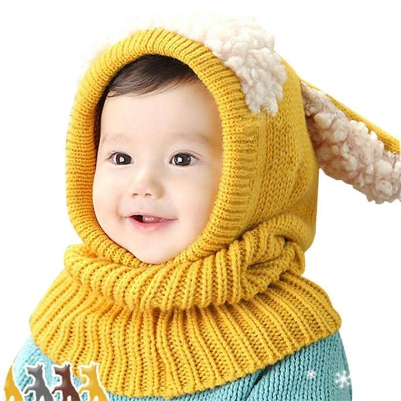 Cute et pratique,  fini les tuque qui tombe , voici notre tuque foulard cozy et chaud.
