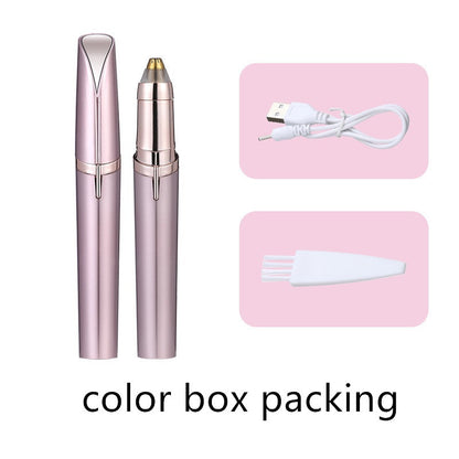 Épilateur de sourcils Maquillage professionnel complet – tondeuse à sourcils pour visage, taille-bordures pour sourcils, maquillage et mise en forme des sourcils pour femme