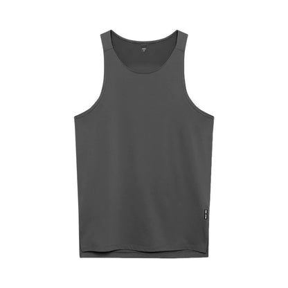 Débardeur de sport imprimé col rond pour homme, grande taille