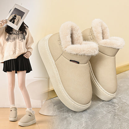 Cotton Shoes Men's Fleece-lined Warm Outdoor Non-slip