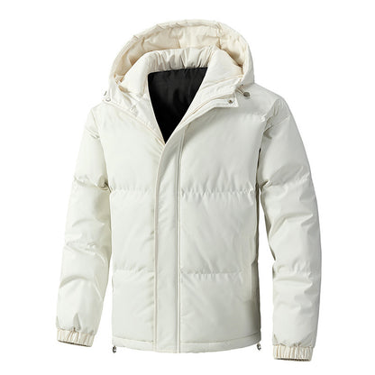 Veste d'hiver ample à capuche en coton rembourré, manteau épais pour homme stylée mode pour vous