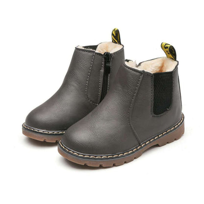 Bottes Doc Martens décontractées pour garçons et filles, chaussures rétro à la mode pour enfants nous avion botte doublé et non doublé.