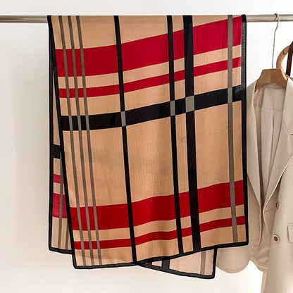 Écharpe chaude Talma pour l'automne et l'hiver tissu doux