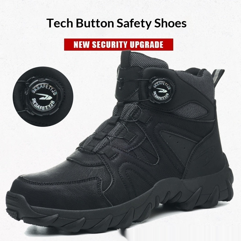 Mens Lightweight Comfortable And Safety Work Boots