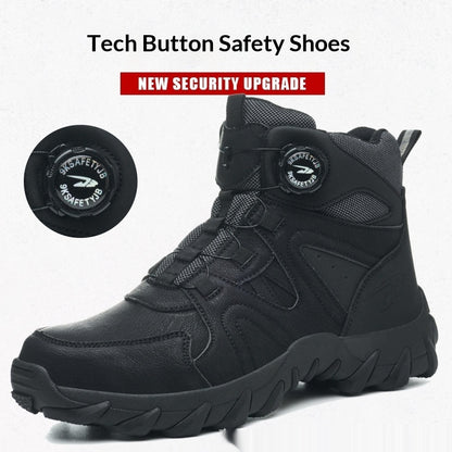 Mens Lightweight Comfortable And Safety Work Boots