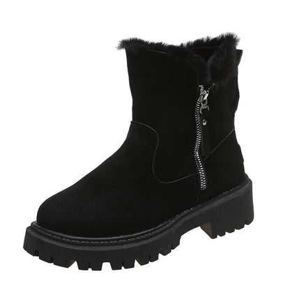 Snow Boots Velvet Warm Cotton Shoes Plus Size