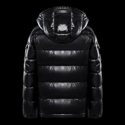 Short Coat Trendy Men's Glossy Thickened Down Jacket
