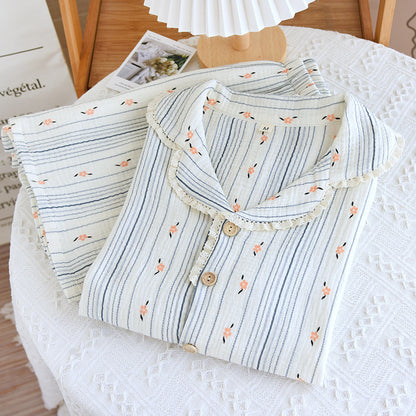 ensemble pyjama deux pièce a manche courte, tissu coton très confortable