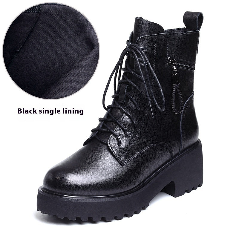 Women's Thick-soled Fluffy Snow Boots