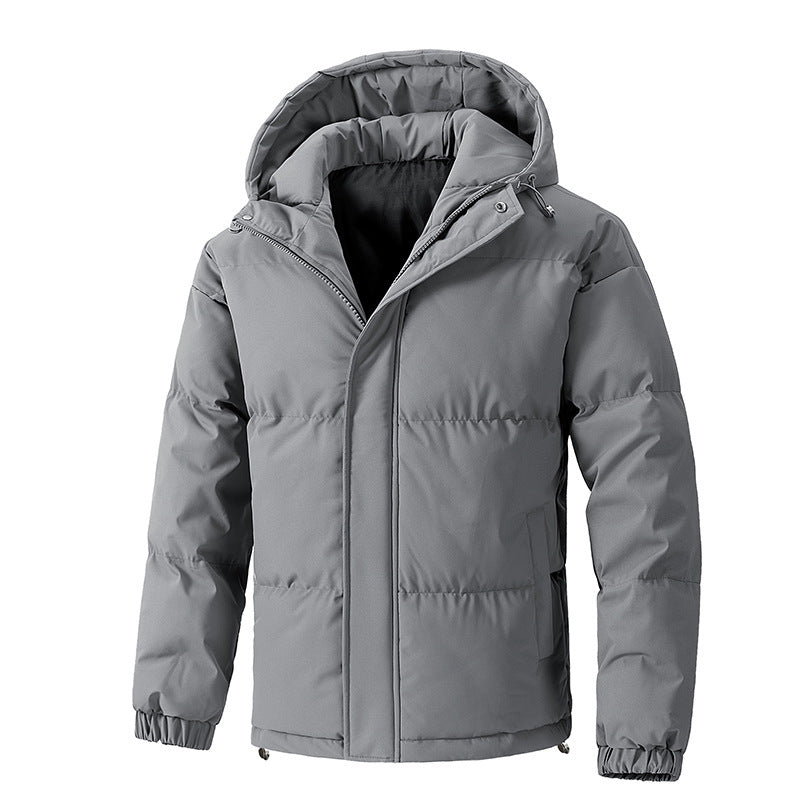Veste d'hiver ample à capuche en coton rembourré, manteau épais pour homme stylée mode pour vous