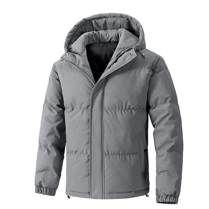 Veste d'hiver ample à capuche en coton rembourré, manteau épais pour homme stylée mode pour vous