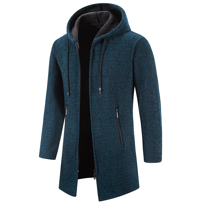 Cardigan à capuche décontracté de couleur unie pour homme avec fermeture éclair bien lire les descriptions pour choisir votre bonne grandeur