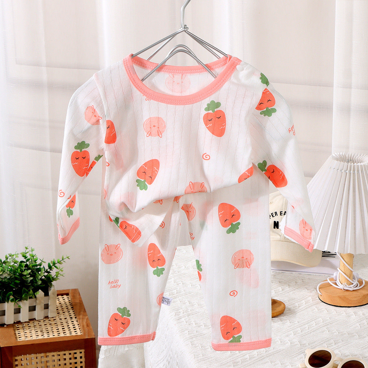 Ensemble pyjama en coton pour bébé