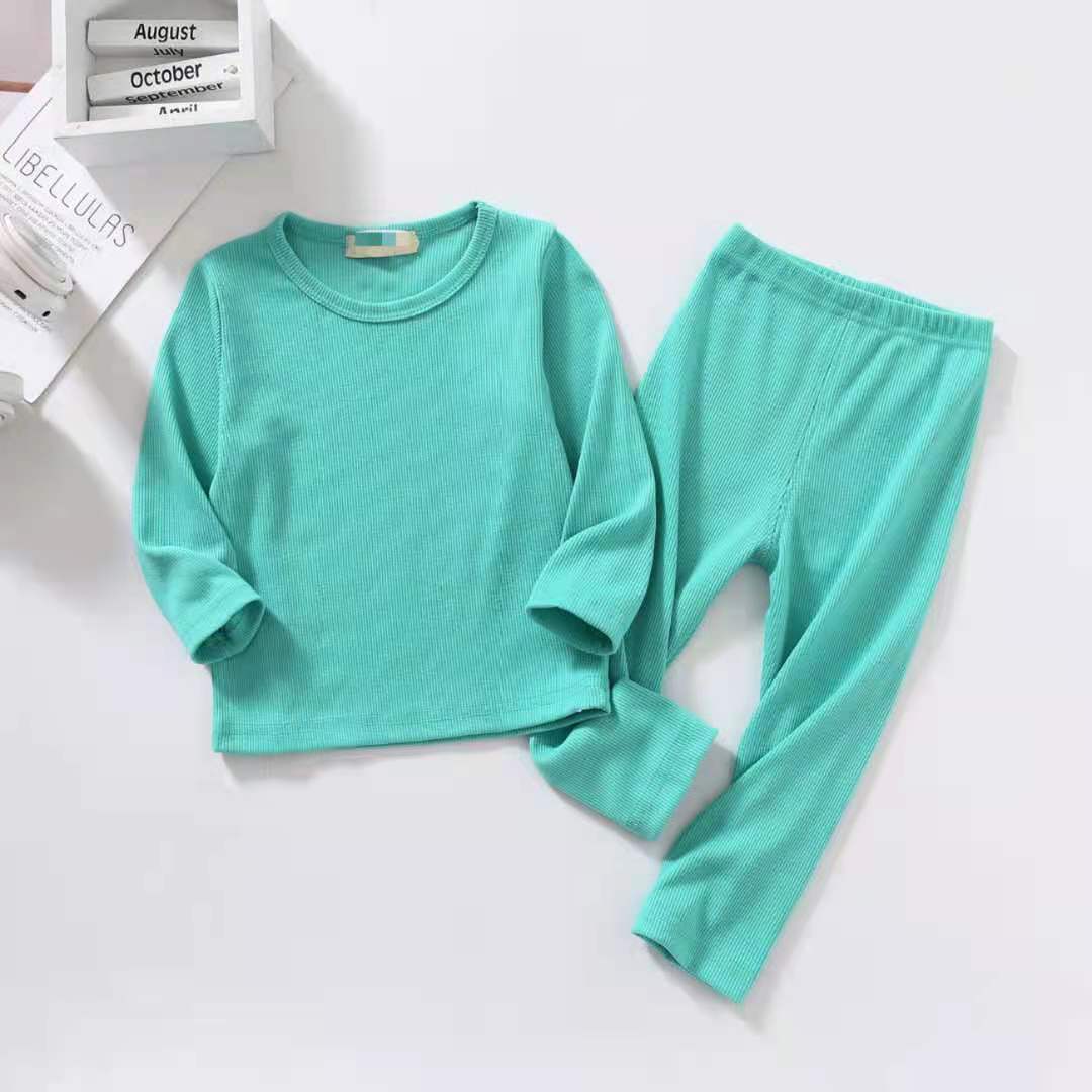 Pyjama épais à manches longues pour enfants, nouvelle collection automne-hiver