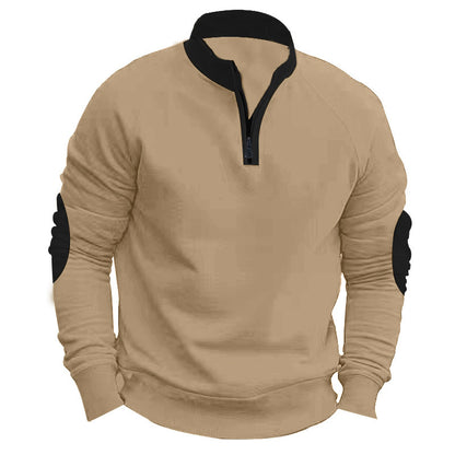 Manteau à manches longues et col montant avec demi-fermeture éclair bien lire les descriptions sur chaque article pour choisir votre bonne grandeur