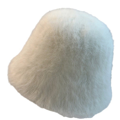 New Versatile Rabbit Fur Bucket Hat