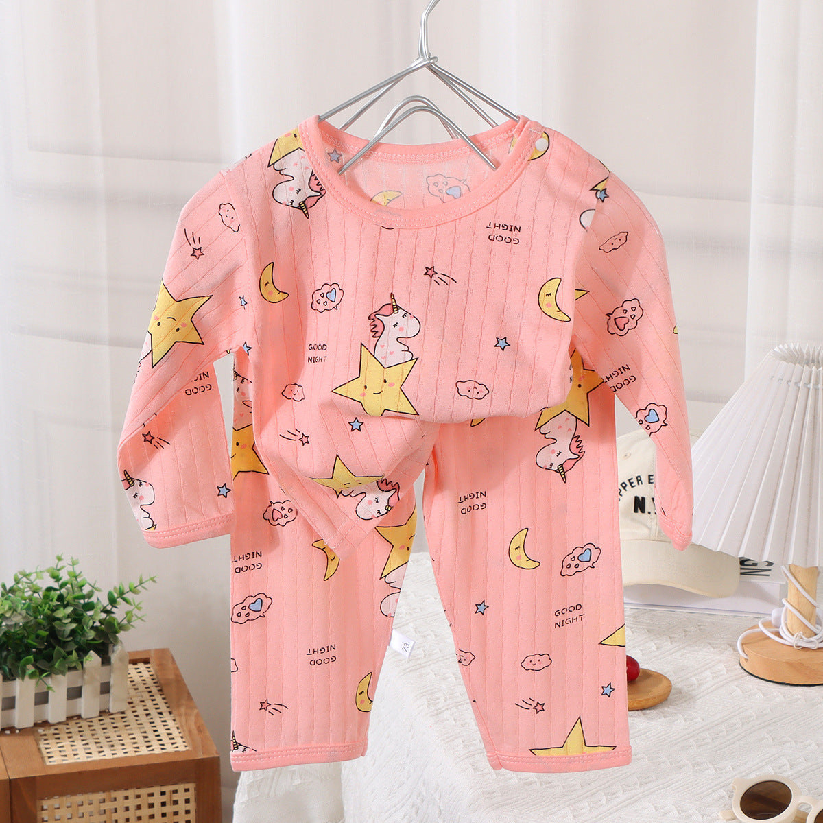 Ensemble pyjama en coton pour bébé
