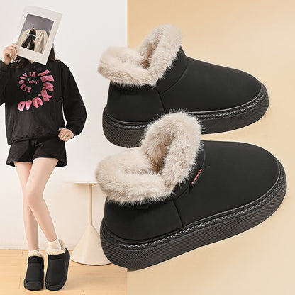 Cotton Shoes Men's Fleece-lined Warm Outdoor Non-slip