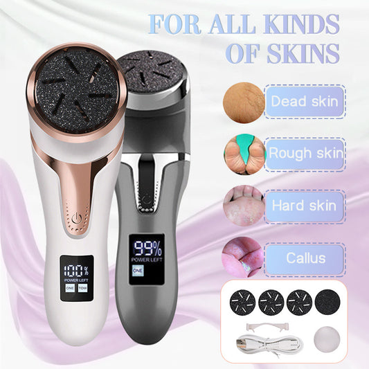 Aspirateur électrique à écran LCD numérique, exfoliant pour les pieds, pédicure, produits de beauté, gadgets