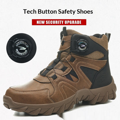 Mens Lightweight Comfortable And Safety Work Boots