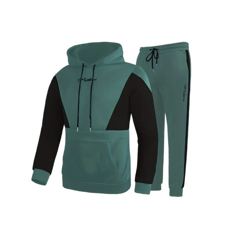 Ensemble 2 pièces pour homme stylée,  tissu confortable et ajustable.