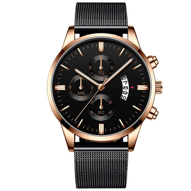 Montre pour homme classique. Stylée
