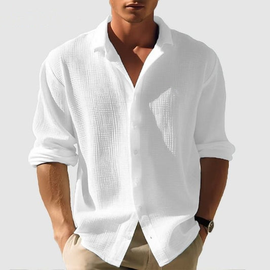 Hauts à manches longues et boutonnage simple pour homme