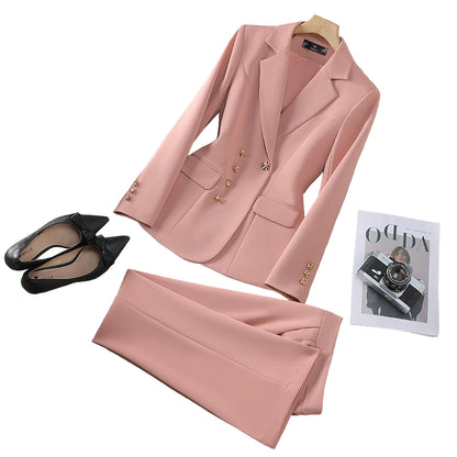 Female Autumn Temperament Fashionable Slim Administrative Set