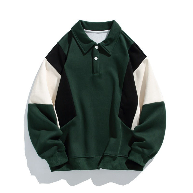 Pull pour homme avec colet et boutonnage. Tendance pour homme mode