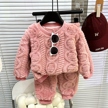 Nouveau pyjama de couleur unie de style coréen