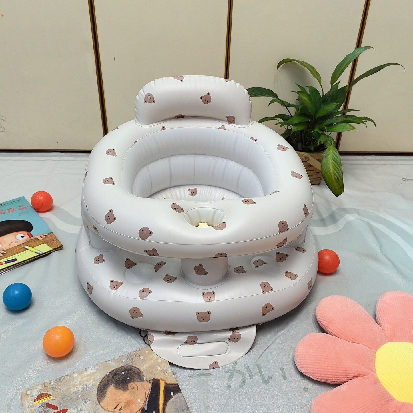 Chaise de salle à manger pour bébé Canapé gonflable pour bébé