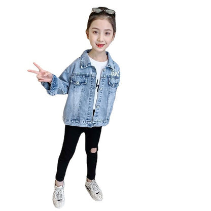 Veste de dessin animé Vêtements Enfants Hauts en jean