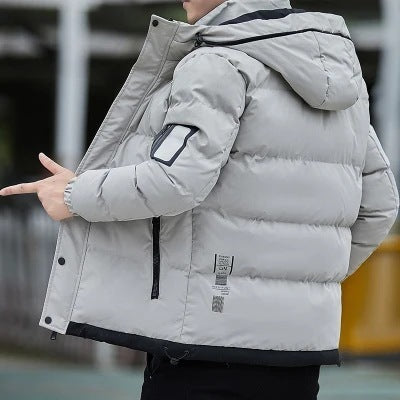 Doudoune matelassée décontractée à la mode pour hommes