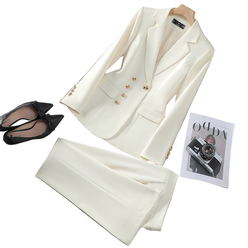 Female Autumn Temperament Fashionable Slim Administrative Set