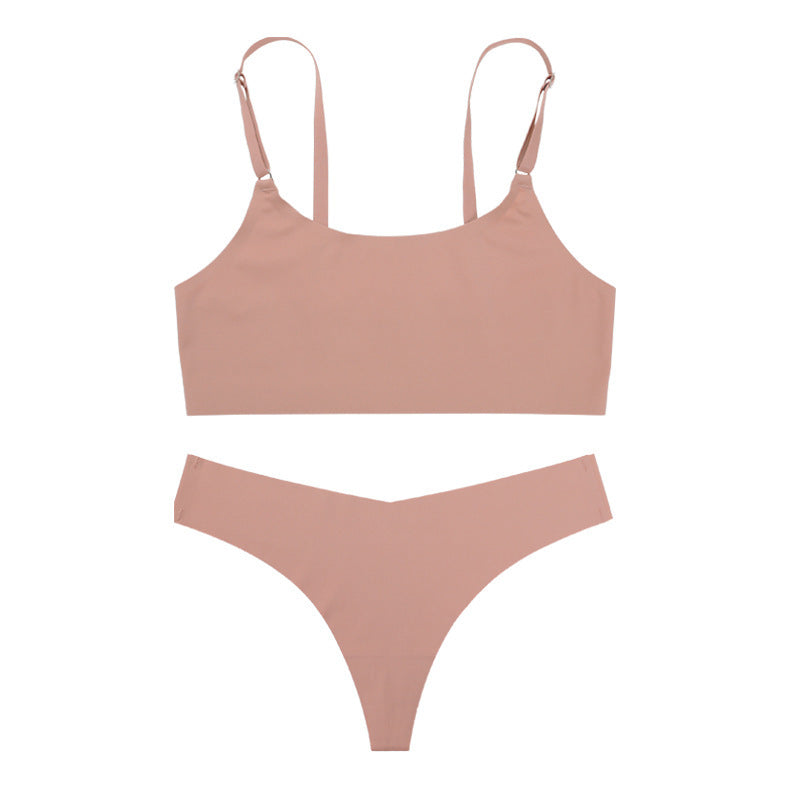Ensemble 2 pièces sous vêtements pour femme sabs coutures,  confortable et léger a porté.Tissu cozy essayer cest l'adopter. Lire descriptions pour votre taille.