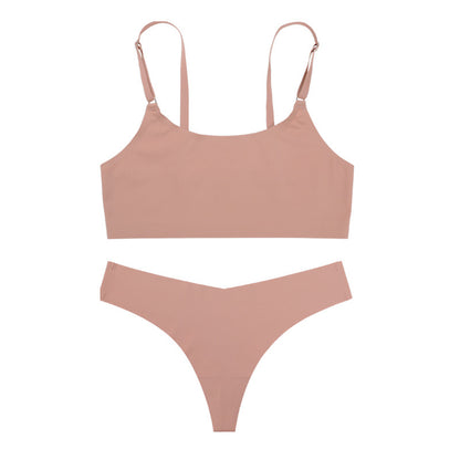 Ensemble 2 pièces sous vêtements pour femme sabs coutures,  confortable et léger a porté.Tissu cozy essayer cest l'adopter. Lire descriptions pour votre taille.
