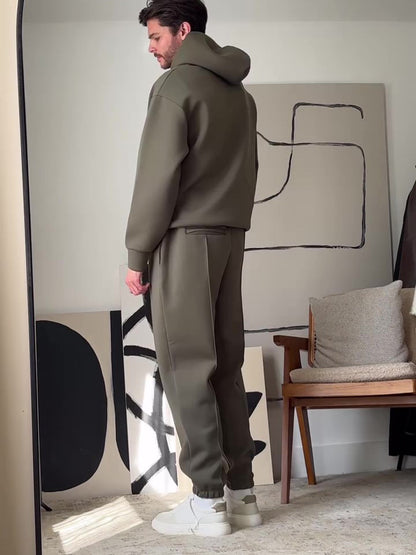 Ensemble Pulls et Jogging Confortable et chaud Automne-hiver