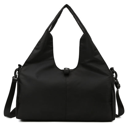 Sac de yoga pour femme, sac de sport, de fitness, séparation sèche et humide, grande capacité de rangement, sacs de voyage, peut contenir des tapis de yoga