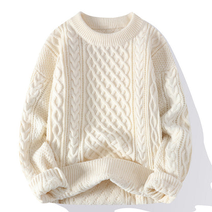 Tricots torsadés personnalisés à la mode pour hommes
