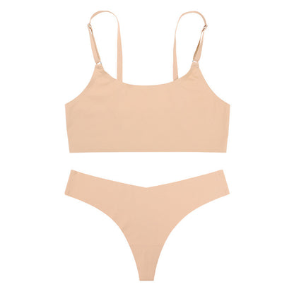 Ensemble 2 pièces sous vêtements pour femme sabs coutures,  confortable et léger a porté.Tissu cozy essayer cest l'adopter. Lire descriptions pour votre taille.