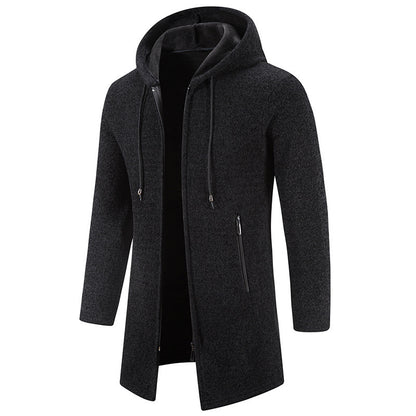 Cardigan à capuche décontracté de couleur unie pour homme avec fermeture éclair bien lire les descriptions pour choisir votre bonne grandeur