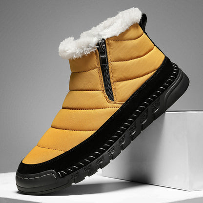 Plus Size Snow Boots Men's Outdoor Thickened Warm